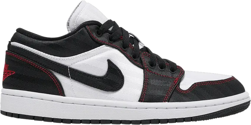  Wmns Air Jordan 1 Low SE Utility &#039;White Black Red&#039; Sample