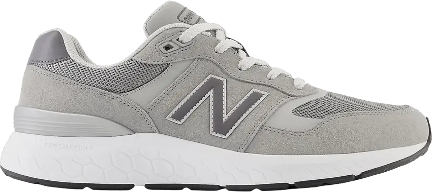  New Balance Fresh Foam 880v6 2E Wide &#039;Grey White&#039;