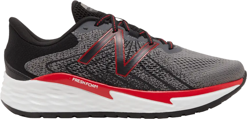  New Balance Fresh Foam Evare 4E Wide &#039;Dark Grey Team Red&#039;