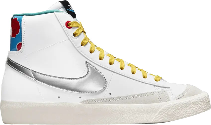  Nike Blazer Mid &#039;77 GS &#039;White Vivid Sulfur&#039; Sample