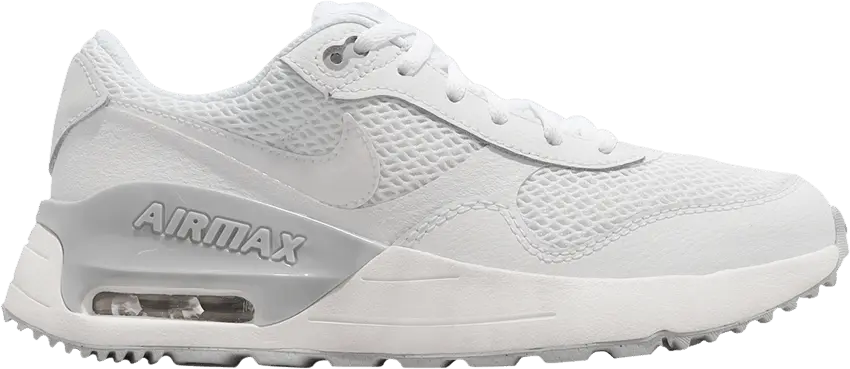 Nike Air Max SYSTM GS &#039;White Pure Platinum&#039;