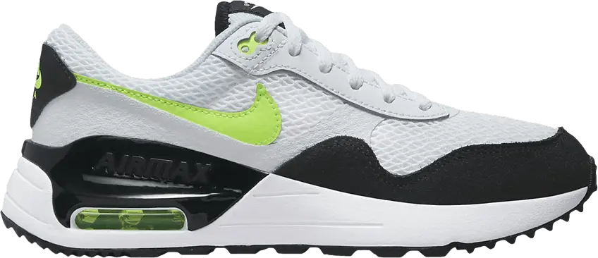 Nike Air Max SYSTM GS &#039;White Volt&#039;