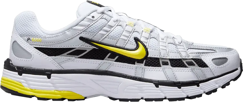 Nike P-6000 Metallic Platinum Opti Yellow (Women&#039;s)