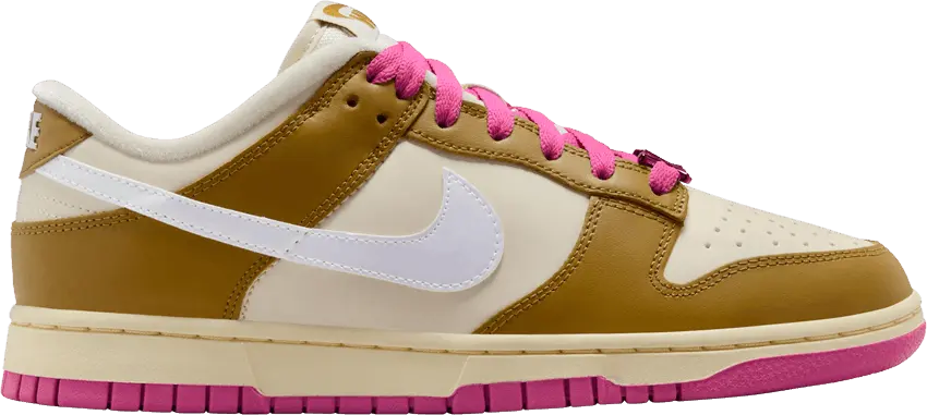  Nike Wmns Dunk Low &#039;Just Do It - Bronzine Pink&#039;