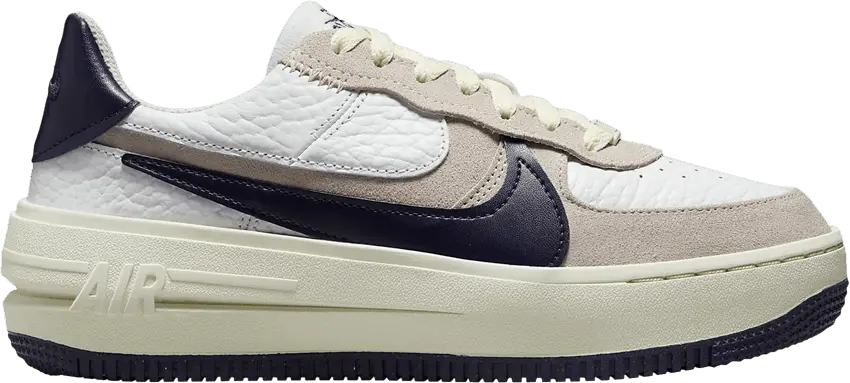  Nike Wmns Air Force 1 PLT.AF.ORM &#039;Summit White Navy&#039;