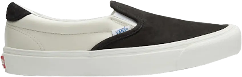  Vans OG Slip-On 59 LX &#039;Premium Leather - Black Marshmallow&#039;