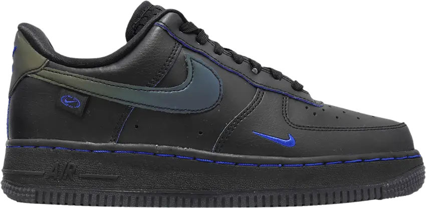  Nike Wmns Air Force 1 &#039;07 LX &#039;Worldwide Pack - Black Game Royal&#039;