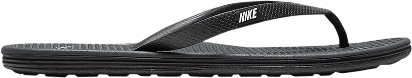  Nike Solarsoft 2 Flip Flop &#039;Black&#039;