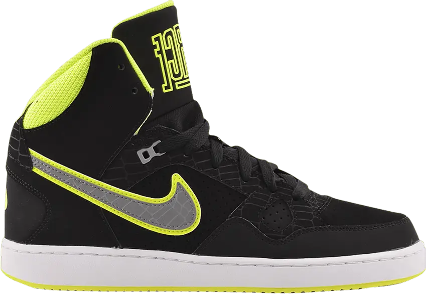  Nike Son of Force Mid &#039;Black Yellow&#039;