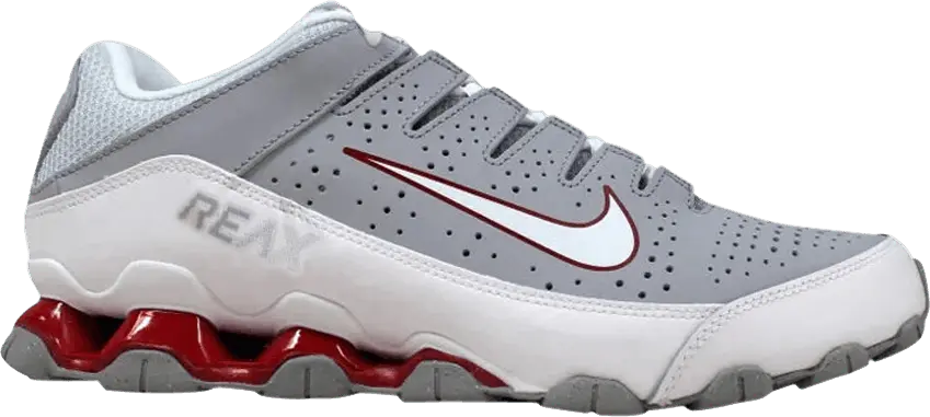  Nike Reax 8 TR &#039;Wolf Grey Gym Red&#039;