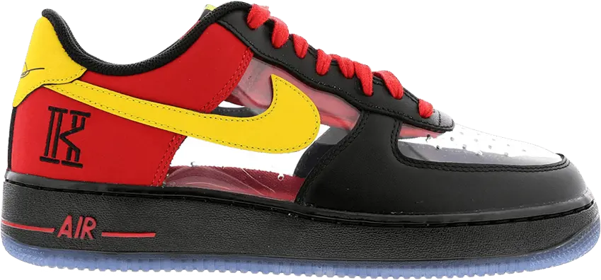  Nike Air Force 1 Low Kyrie Irving Black Red