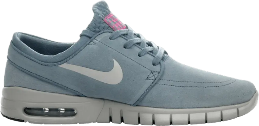  Nike SB Stefan Janoski Max Leather Blue Graphite