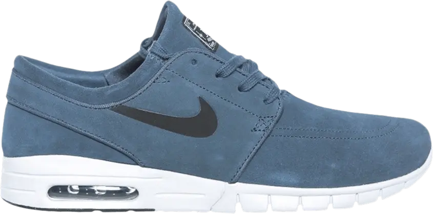  Nike Stefan Janoski Max Leather &#039;Squadron Blue&#039;