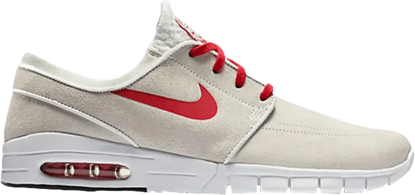  Nike SB Stefan Janoski Max Leather Summit White