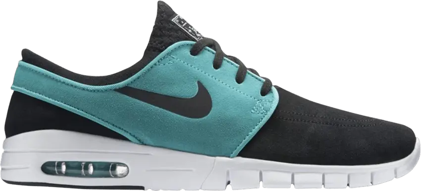  Nike SB Stefan Janoski Max Leather Black Mint Retro