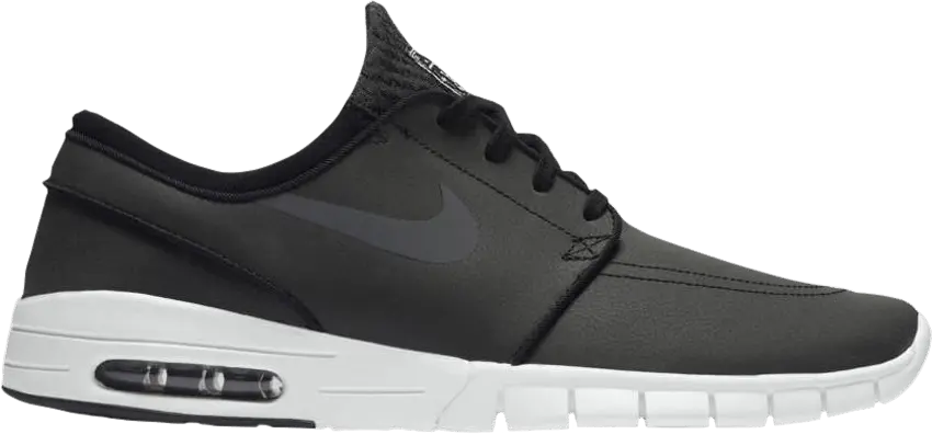  Nike Stefan Janoski Max Leather &#039;Black&#039;