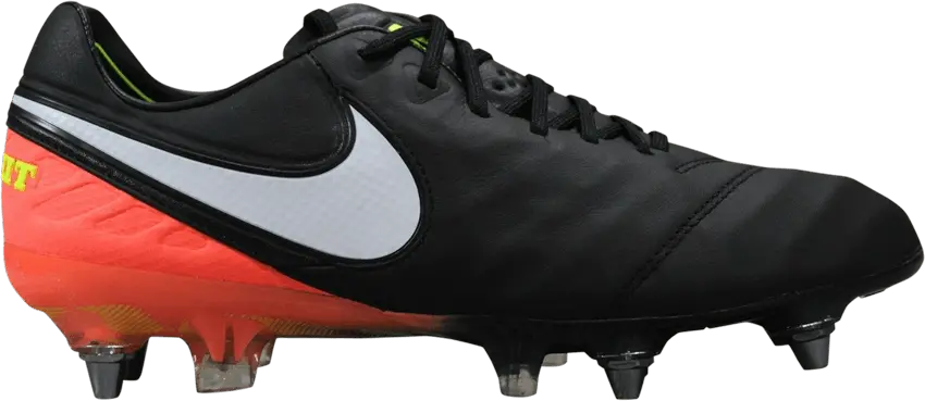 Nike Tiempo Legend 6 SG Pro &#039;Black Orange&#039;