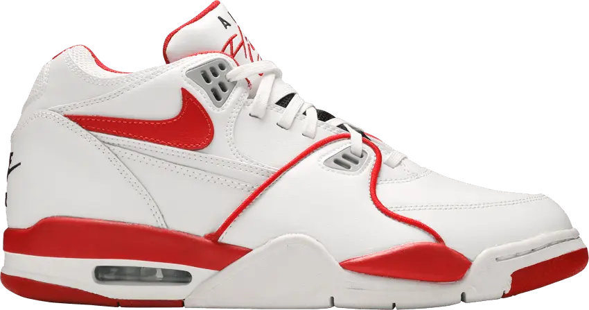  Nike Air Flight 89 White University Red