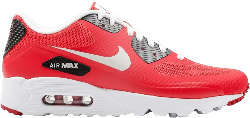  Nike Air Max 90 Ultra Essential Action Red/Pure Platinum-Gym Red-Black