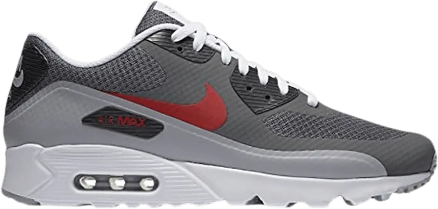  Nike Air Max 90 Ultra &#039;Dark Grey Gym Red&#039;