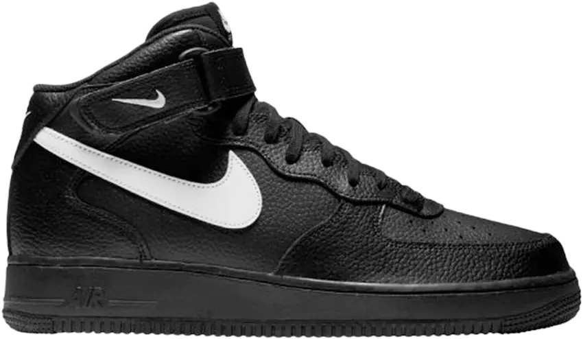 Nike Air Force 1 Mid &#039;07 Black Sail
