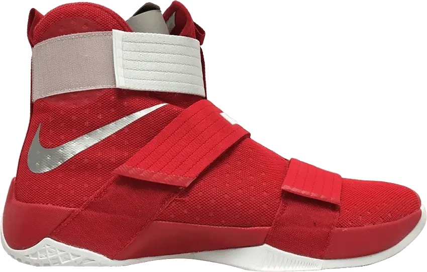  Nike LeBron Soldier 10 TB &#039;Gym Red&#039;