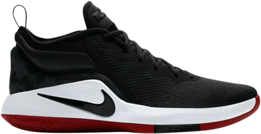 Nike Lebron Witness II Black Black-White-Gym Red