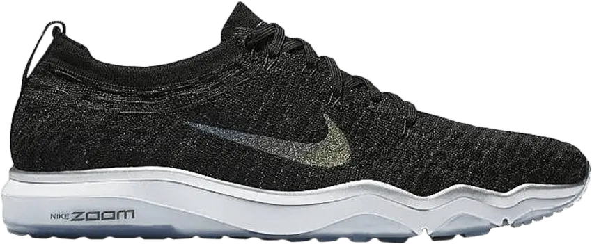  Nike Wmns Air Zoom Fearless Flyknit Metallic &#039;Black&#039;