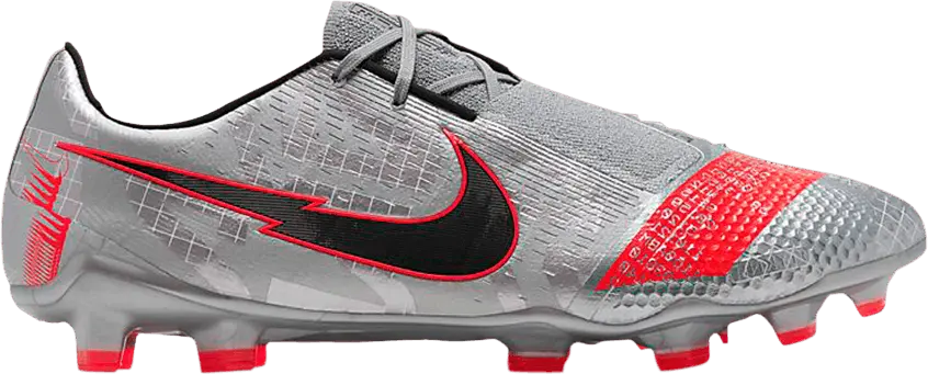  Nike Phantom Venom Elite FG Metallic Grey Crimson