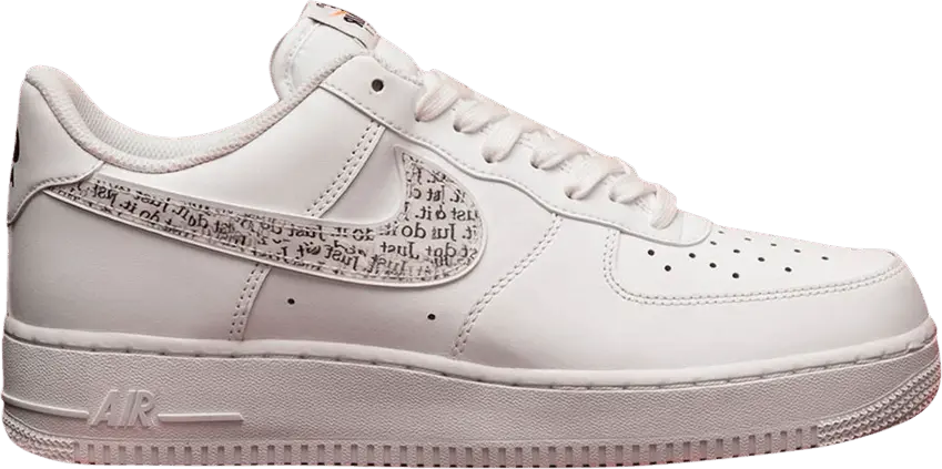  Nike Air Force 1 Low &#039;Just Do It Swoosh&#039;