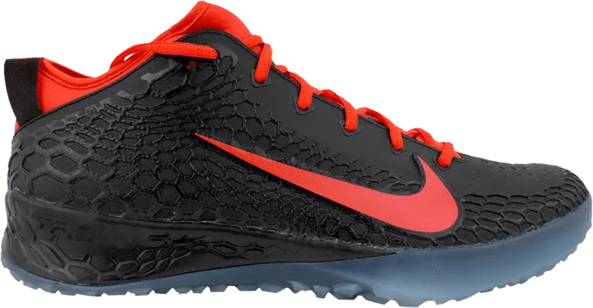  Nike Force Zoom Trout 5 Turf &#039;Black Team Orange&#039;