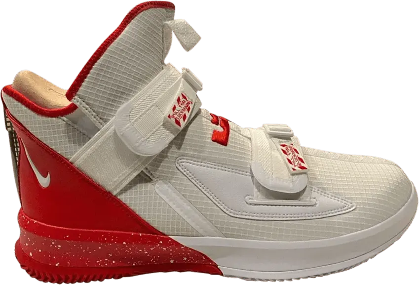  Nike LeBron Soldier 12 TB &#039;White University Red&#039;