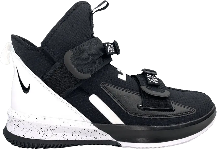  Nike LeBron Soldier 13 TB &#039;Black White&#039;
