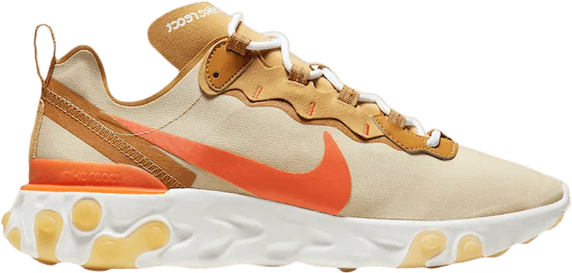  Nike React Element 55 Club Gold