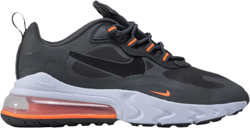  Nike Air Max 270 React &#039;Iron Grey Total Orange&#039;