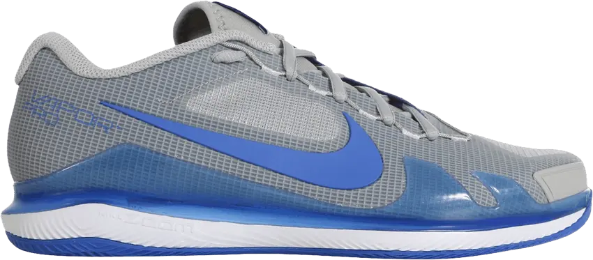  NikeCourt Air Zoom Vapor Pro Clay &#039;Light Smoke Grey Hyper Royal&#039;