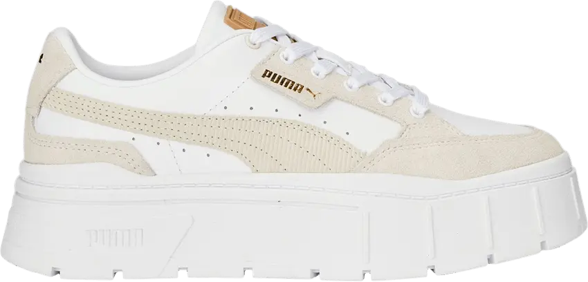  Puma Wmns Mayze Stack &#039;Cord - Pristine White&#039;