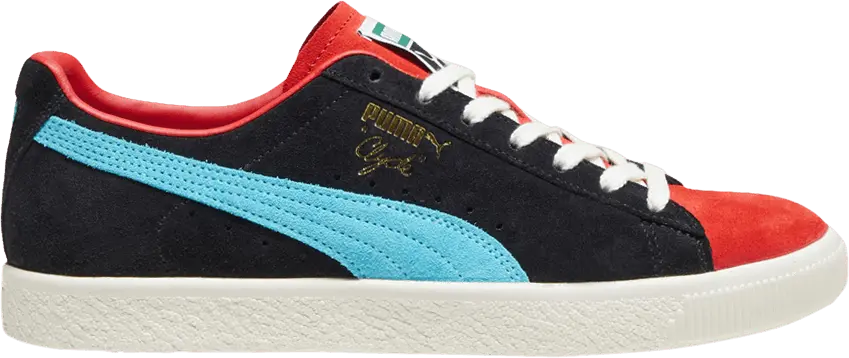  Puma Clyde OG &#039;Black Red Blue&#039;