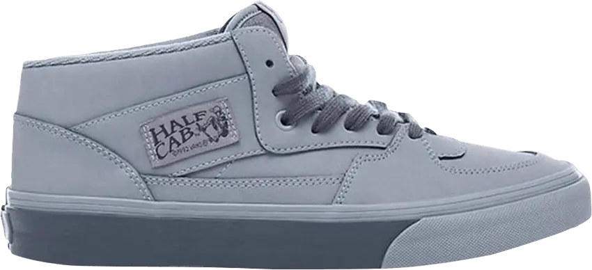  Vans Half Cab &#039;Mono Buck - Frost Grey&#039;