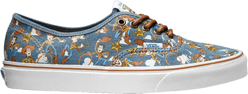  Vans Toy Story x Authentic &#039;Woody&#039; Sample