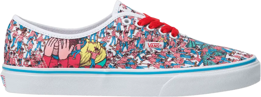  Vans Classic Authentic Wheres Waldo Land of Waldos