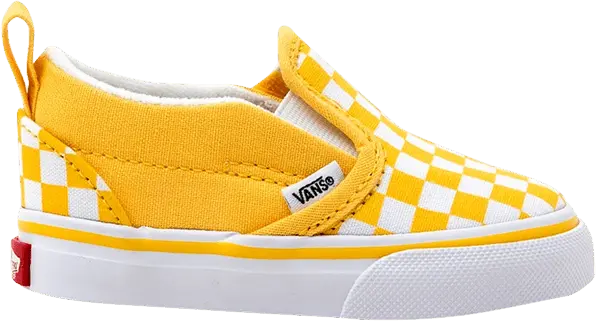  Vans Slip-On V Toddler &#039;Aspen Gold Checkerboard&#039;