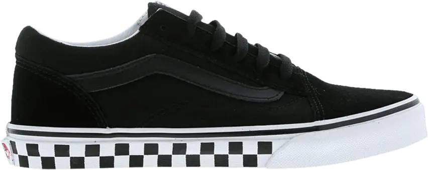  Vans Old Skool Kids &#039;MLX - Black Checkerboard&#039;