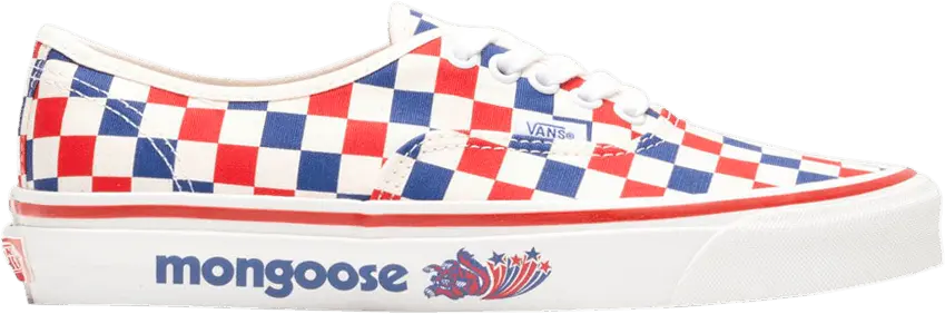 Vans Our Legends x Authentic 44 DX &#039;Mongoose - Red Blue Checkerboard&#039;