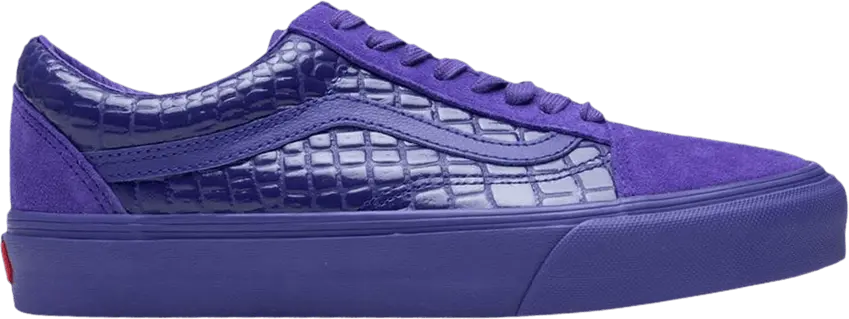  Vans Old Skool VLT LX &#039;Croc Skin - Deep Blue&#039;