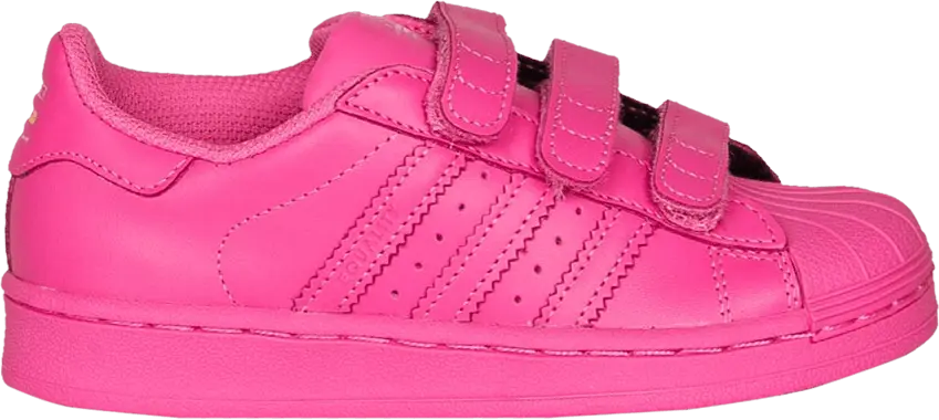  Adidas Pharrell Williams x Superstar Supercolor CF C &#039;Pink&#039;
