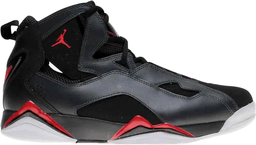  Jordan True Flight Black Gym Red Anthracite