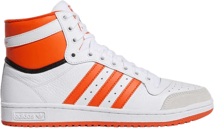  Adidas Top Ten High &#039;White Team Orange&#039;