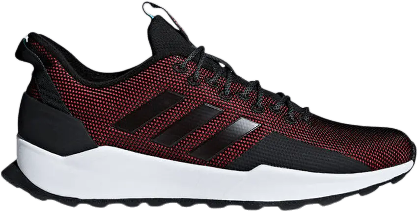  Adidas Questar Trail &#039;Black Hi-Res Red&#039;