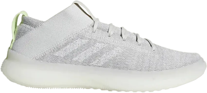  Adidas Wmns PureBoost &#039;Raw White Hi-Res Yellow&#039;